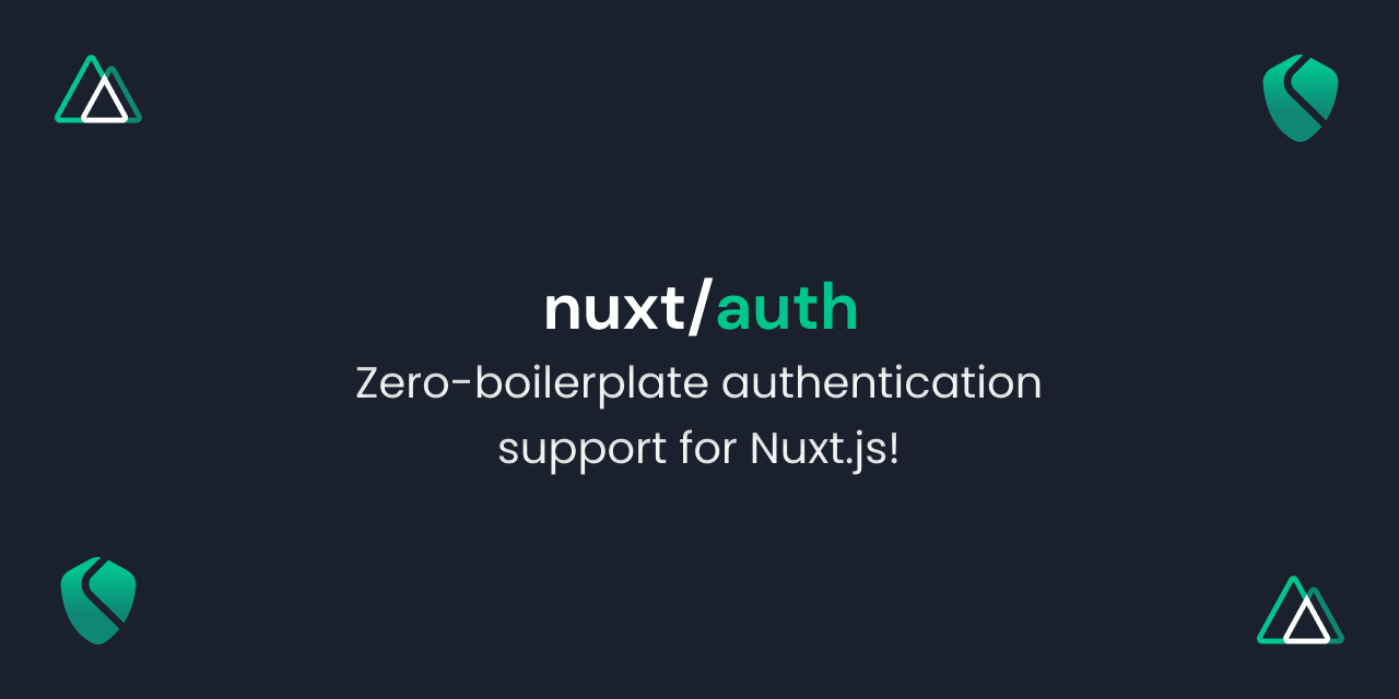 Nuxt Auth 登入套件 step by step