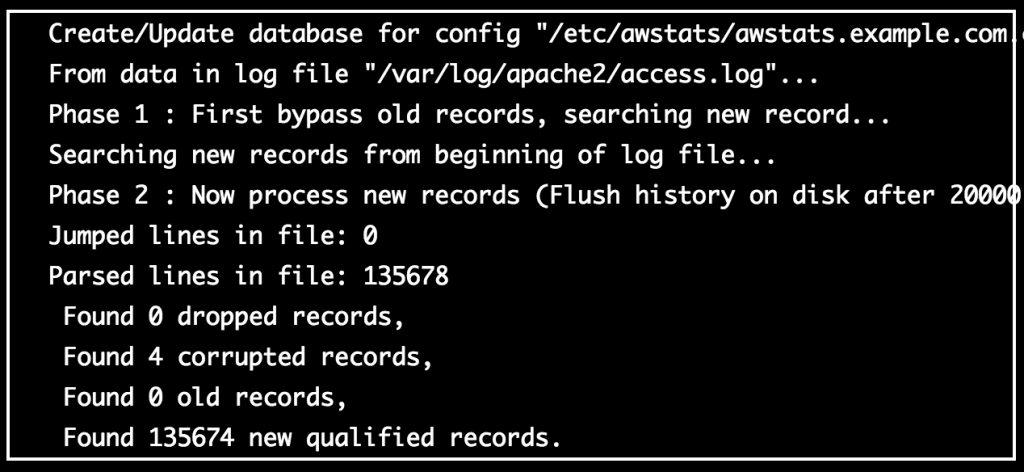 awstats config