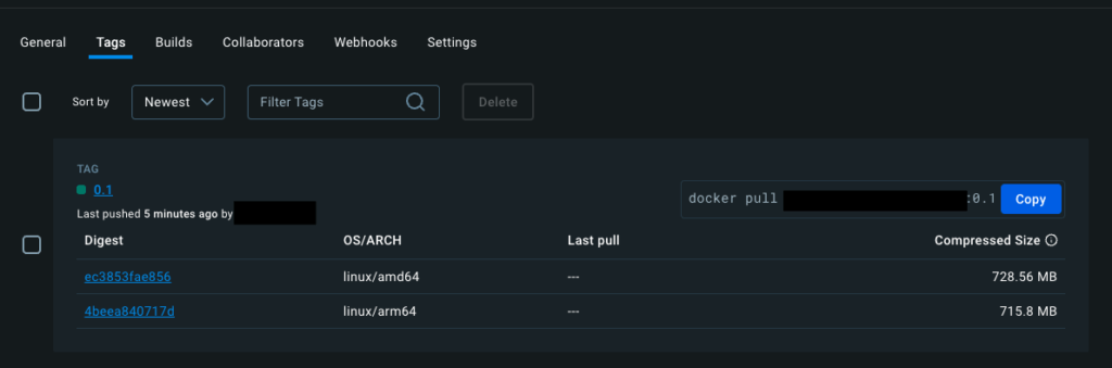 docker hub multi OS