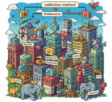 Laravel Controller中的callAction